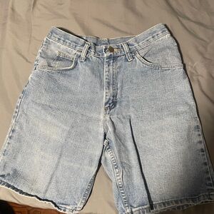 Light Blue Denim Shorts